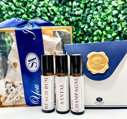 Scented Body Oil - Gift Set of 3