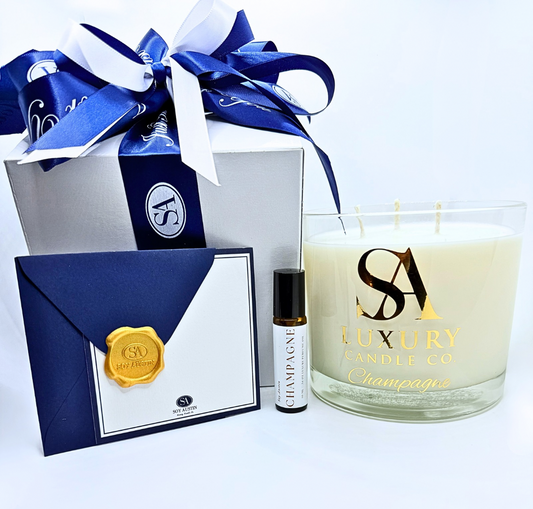 Champagne 3-Wick Candle (Large 28oz)