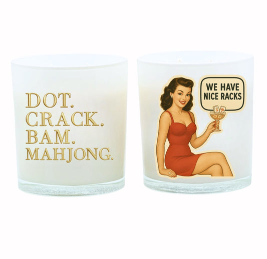 Dot. Crack. Bam & Nice Racks - Candle Set